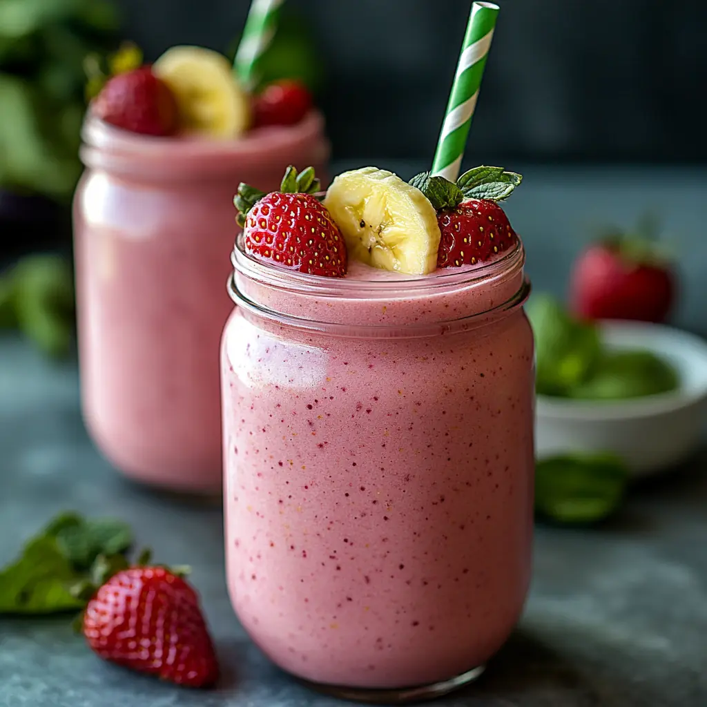 Strawberry Banana Smoothie