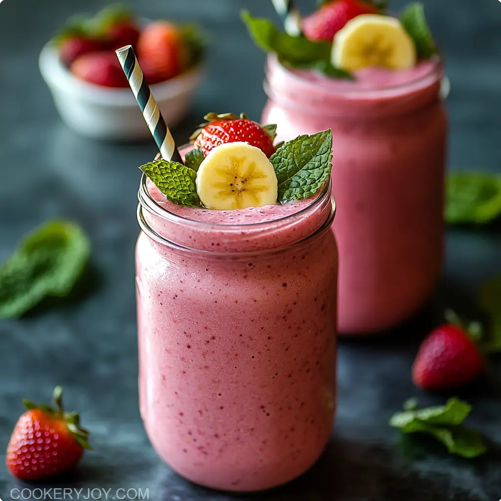 Strawberry Banana Smoothie