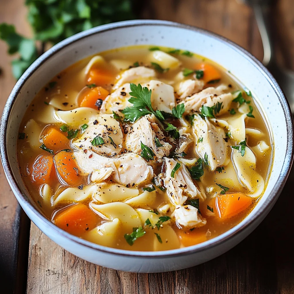 Turkey Noodle Soup
