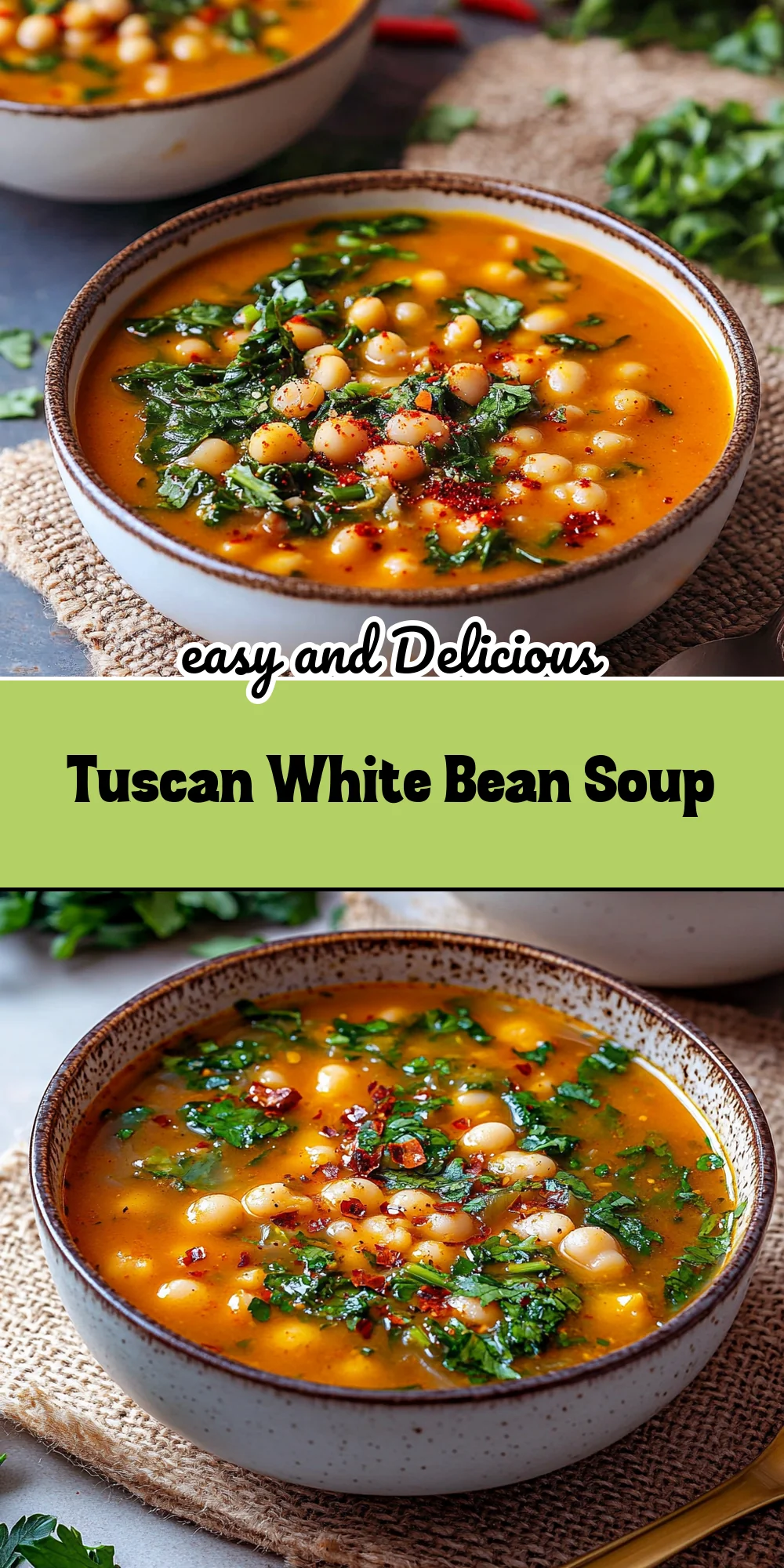 Tuscan White Bean Soup