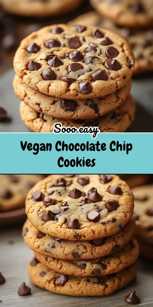 Vegan Chocolate Chip Cookies