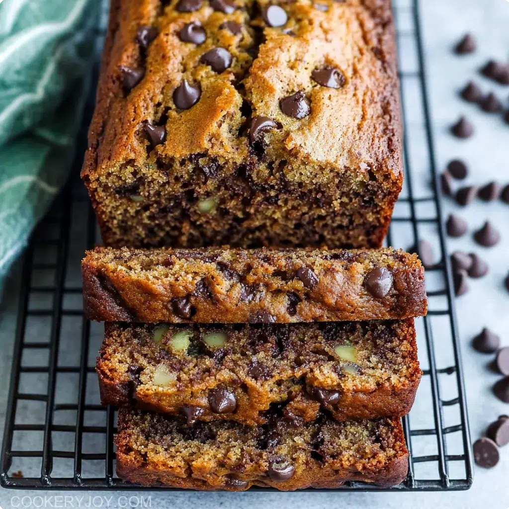 Chocolate Chip Zucchini Bread