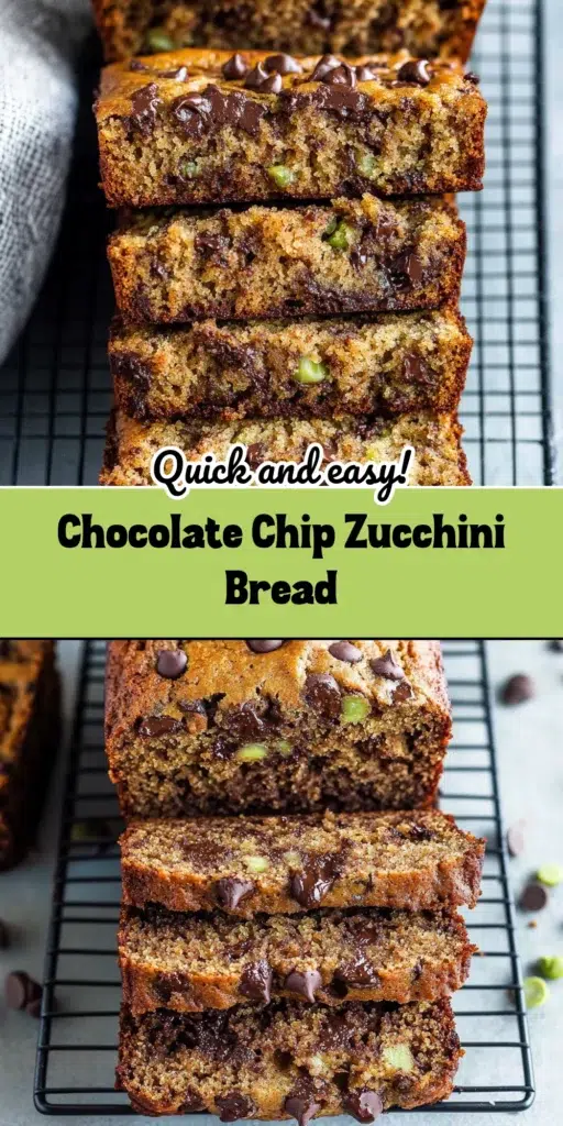 Chocolate Chip Zucchini Bread