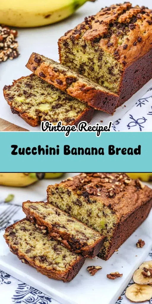 Zucchini Banana Bread