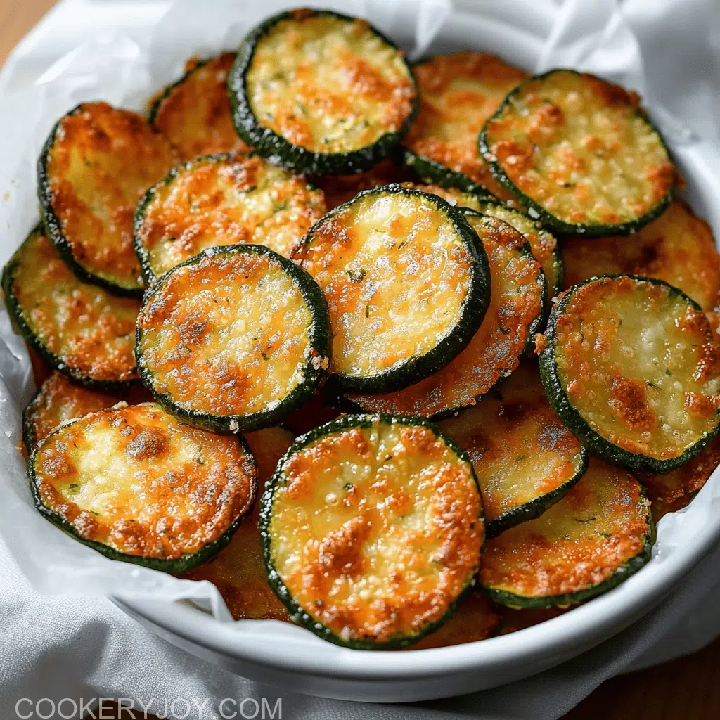 air fryer zucchini chips