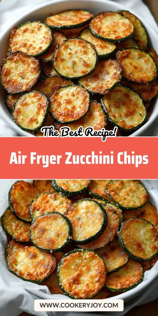 air fryer zucchini chips
