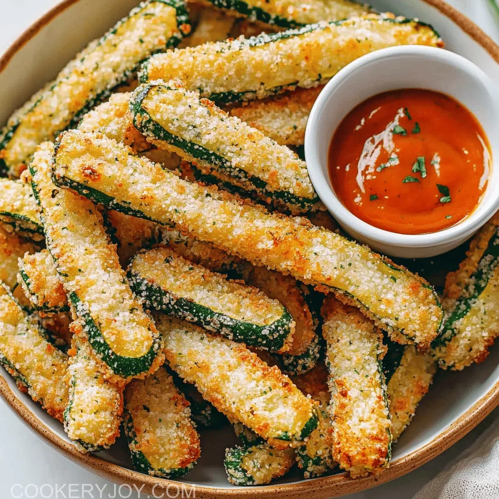 Air Fryer Zucchini Fries