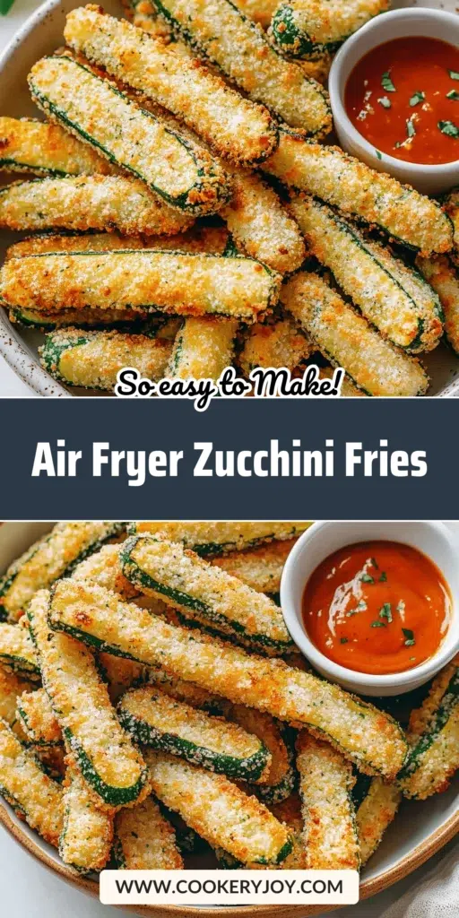Air Fryer Zucchini Fries