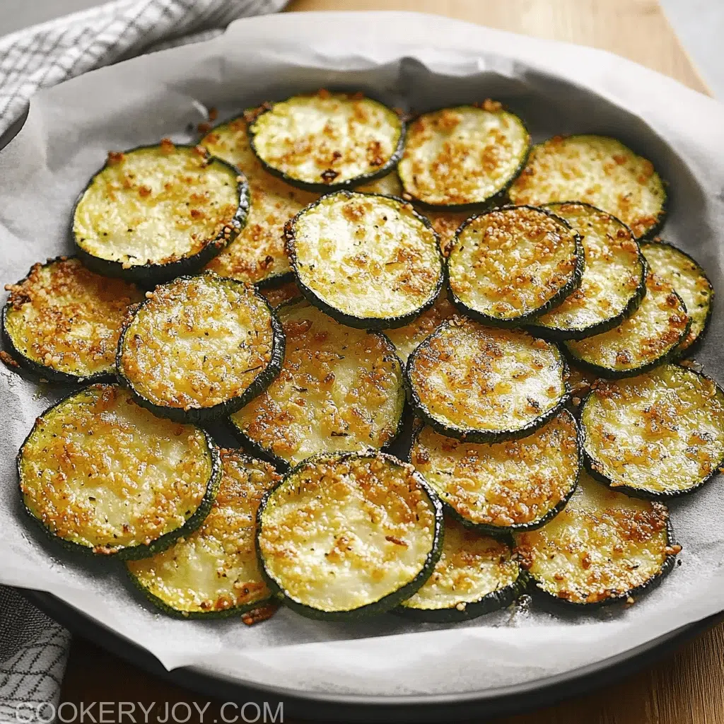 Baked Zucchini Chips