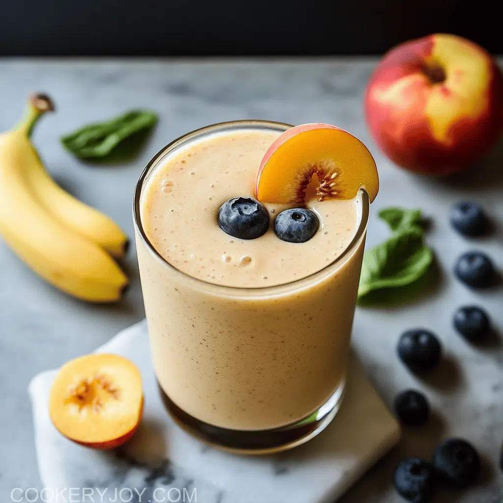 Banana Peach Smoothie