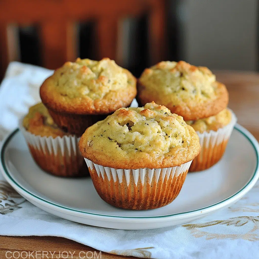 Banana Zucchini Muffins