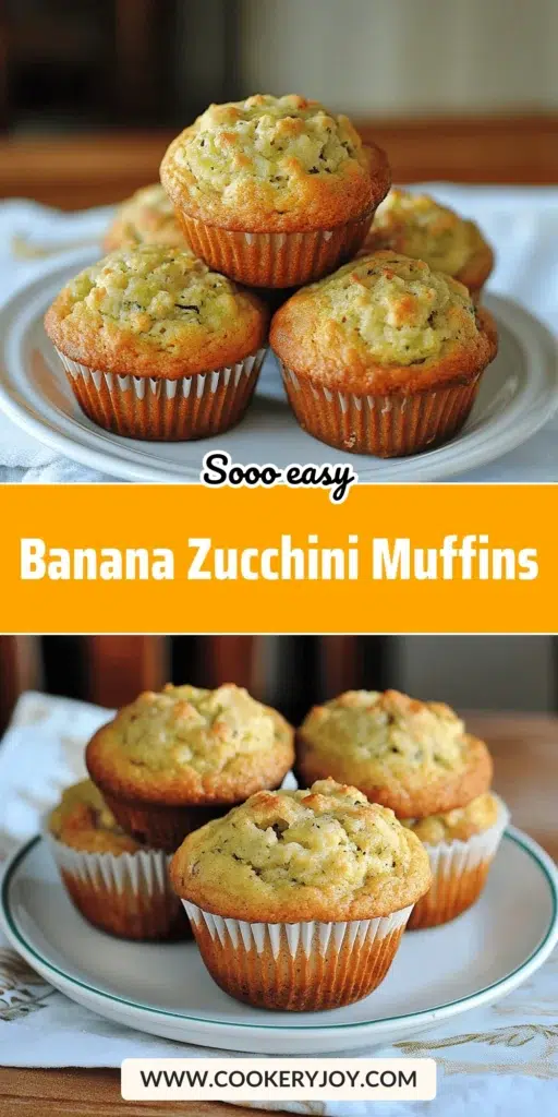 Banana Zucchini Muffins