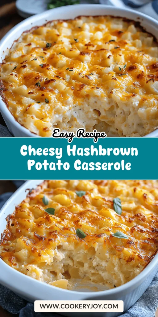 Cheesy Hashbrown Potato Casserole