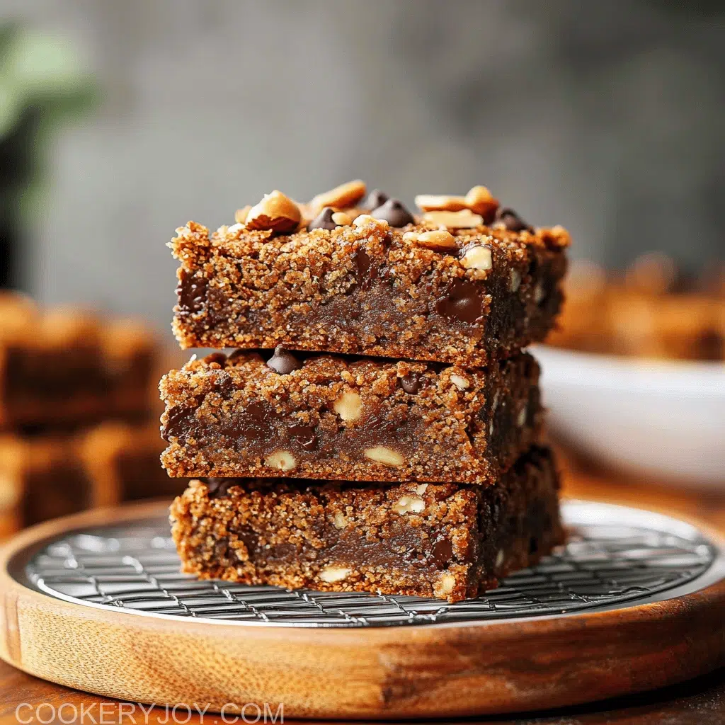 Chocolate Chip Zucchini Bars