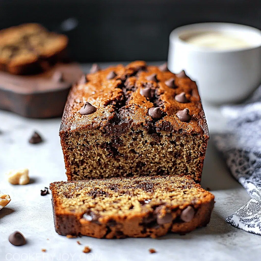 Chocolate Chip Zucchini Bread