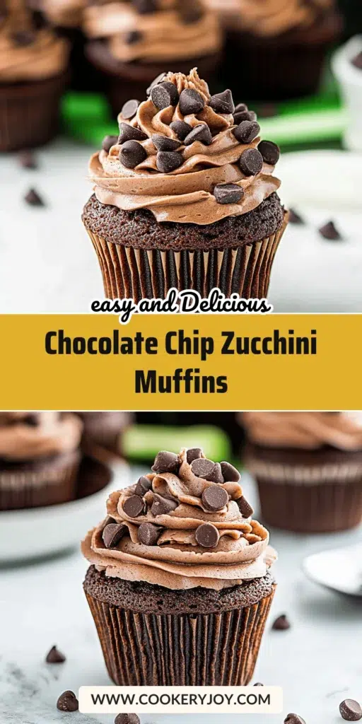 Chocolate Chip Zucchini Muffins