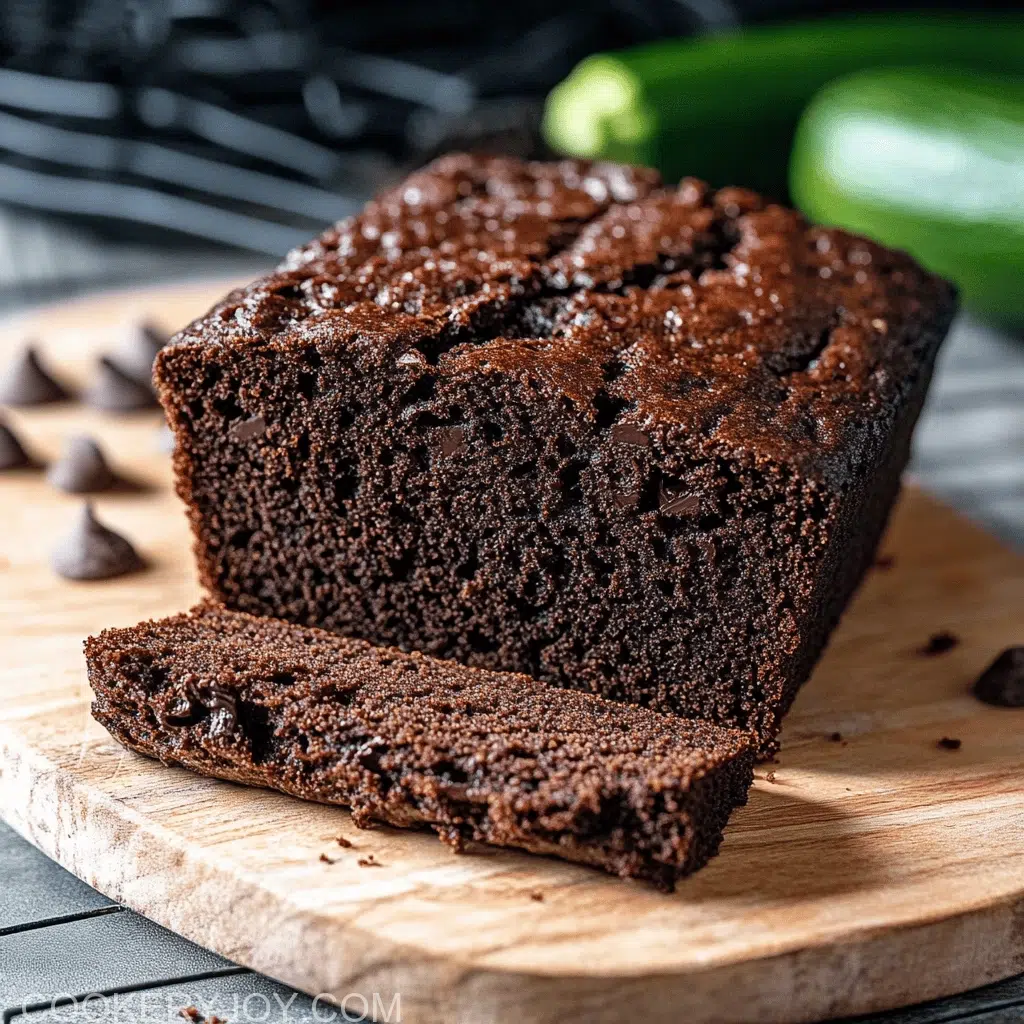 Chocolate Zucchini Bread