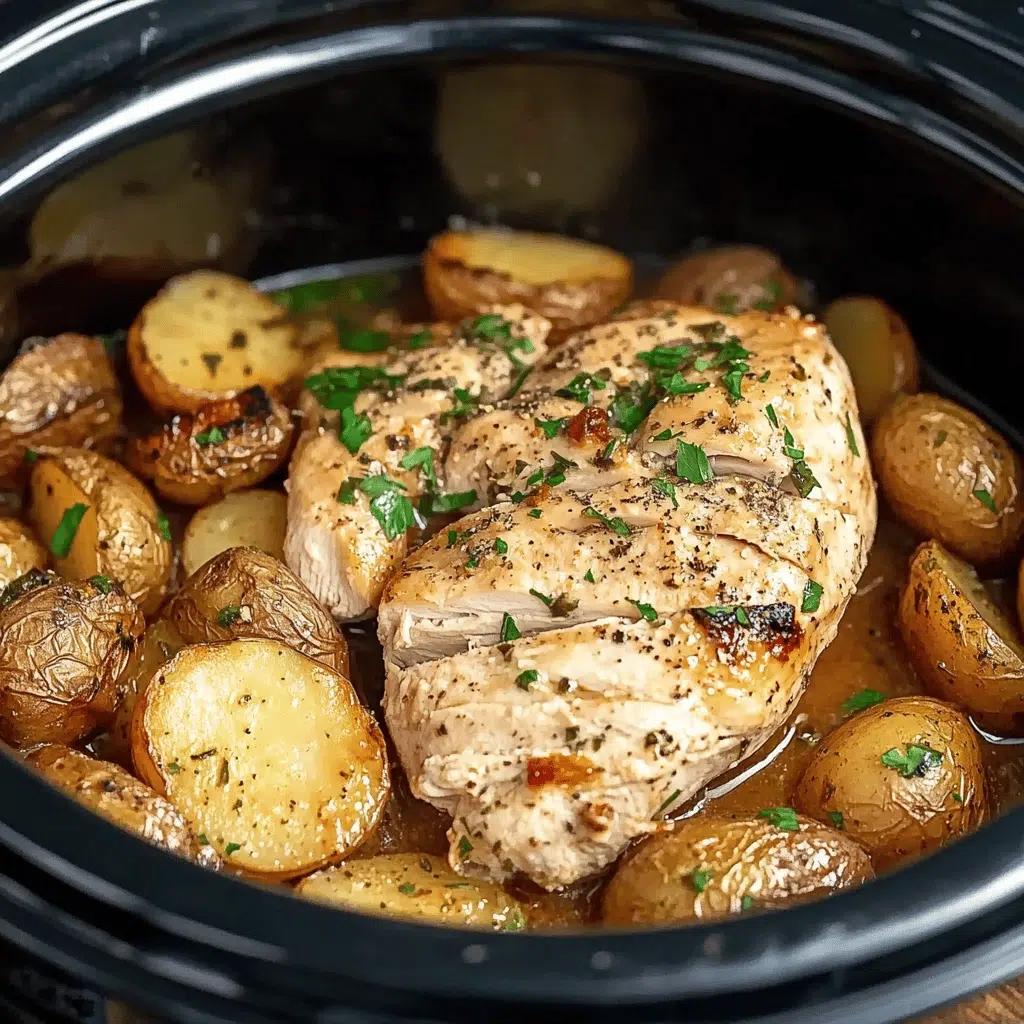 Crockpot Chicken And Potatoes