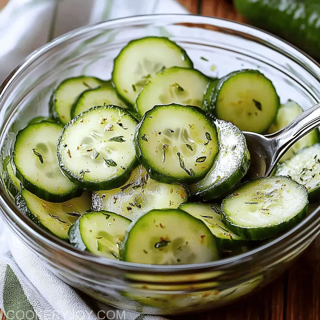 Cucumber Salad Vinegar