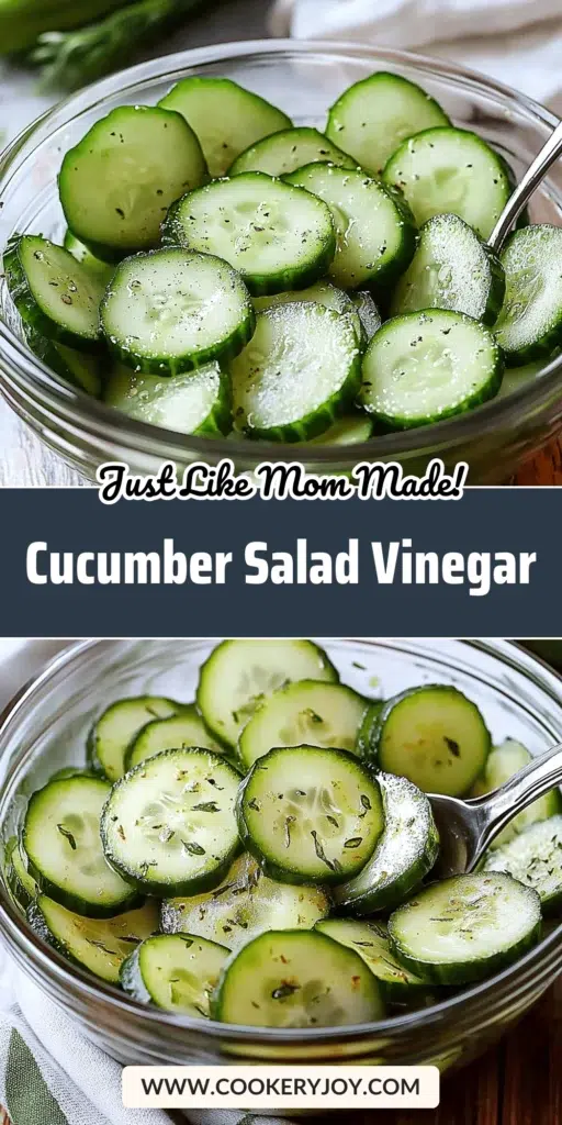 Cucumber Salad Vinegar