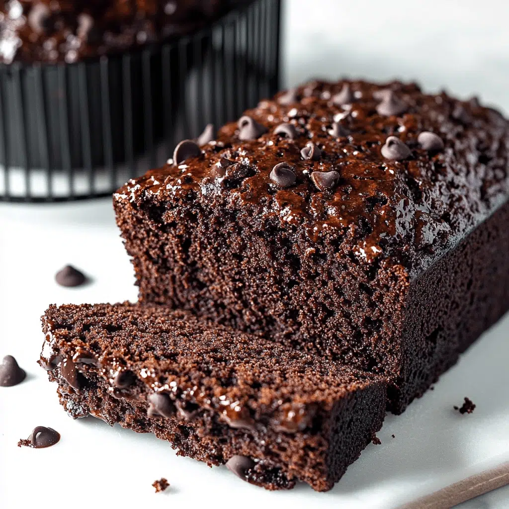 Double Chocolate Zucchini Bread