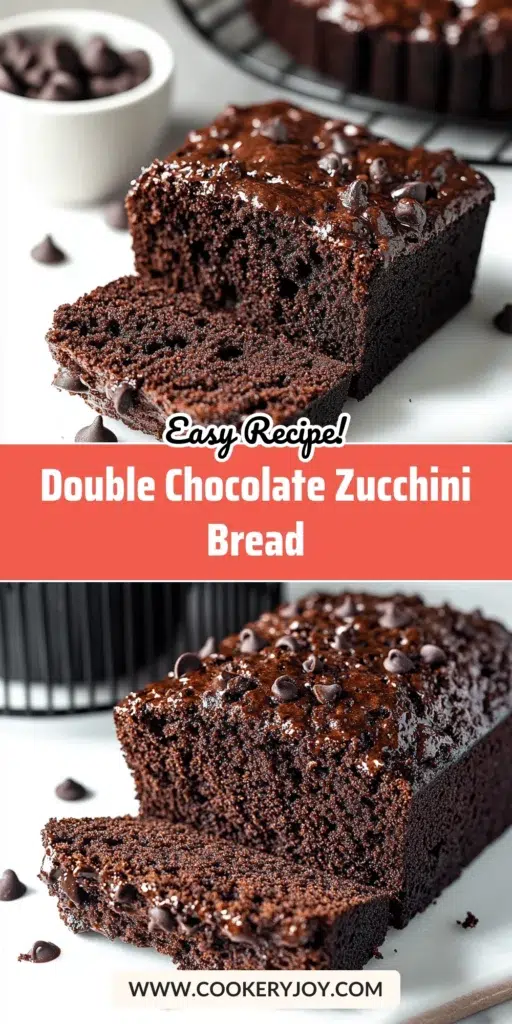 Double Chocolate Zucchini Bread