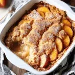 Easy Peach Cobbler with Canned Peaches