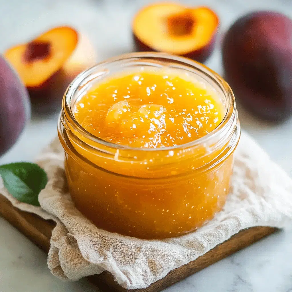 Easy Peach Freezer Jam