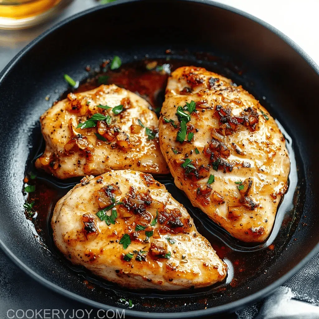 Garlic Butter Baked Chicken Breast