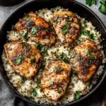 Garlic Butter Chicken and Rice