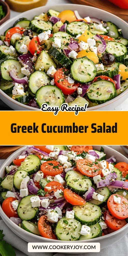 Greek Cucumber Salad