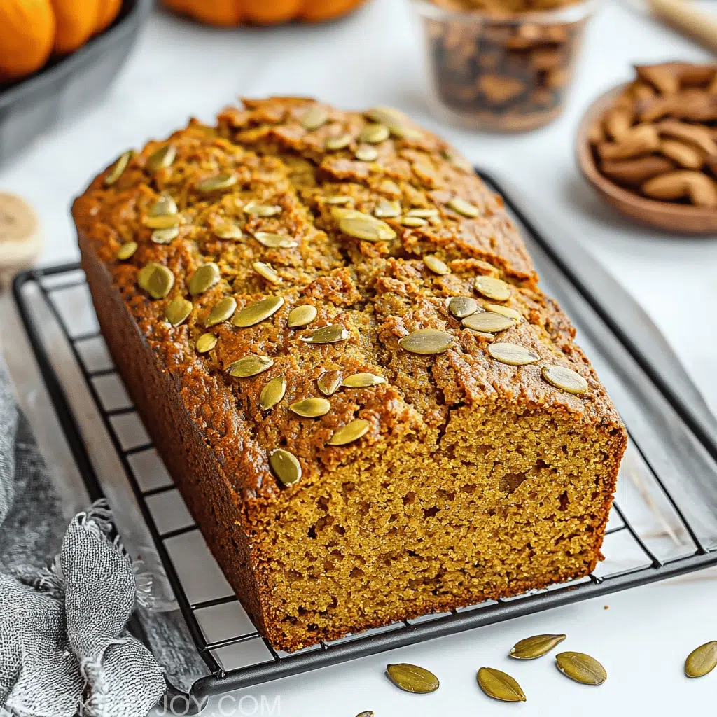 Healthy Pumpkin Bread