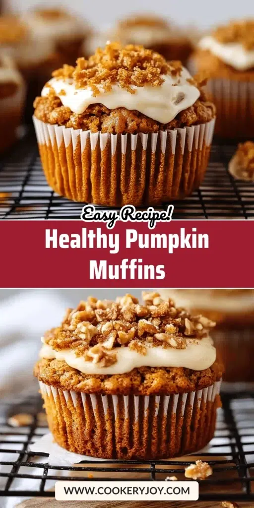 healthy pumpkin muffins