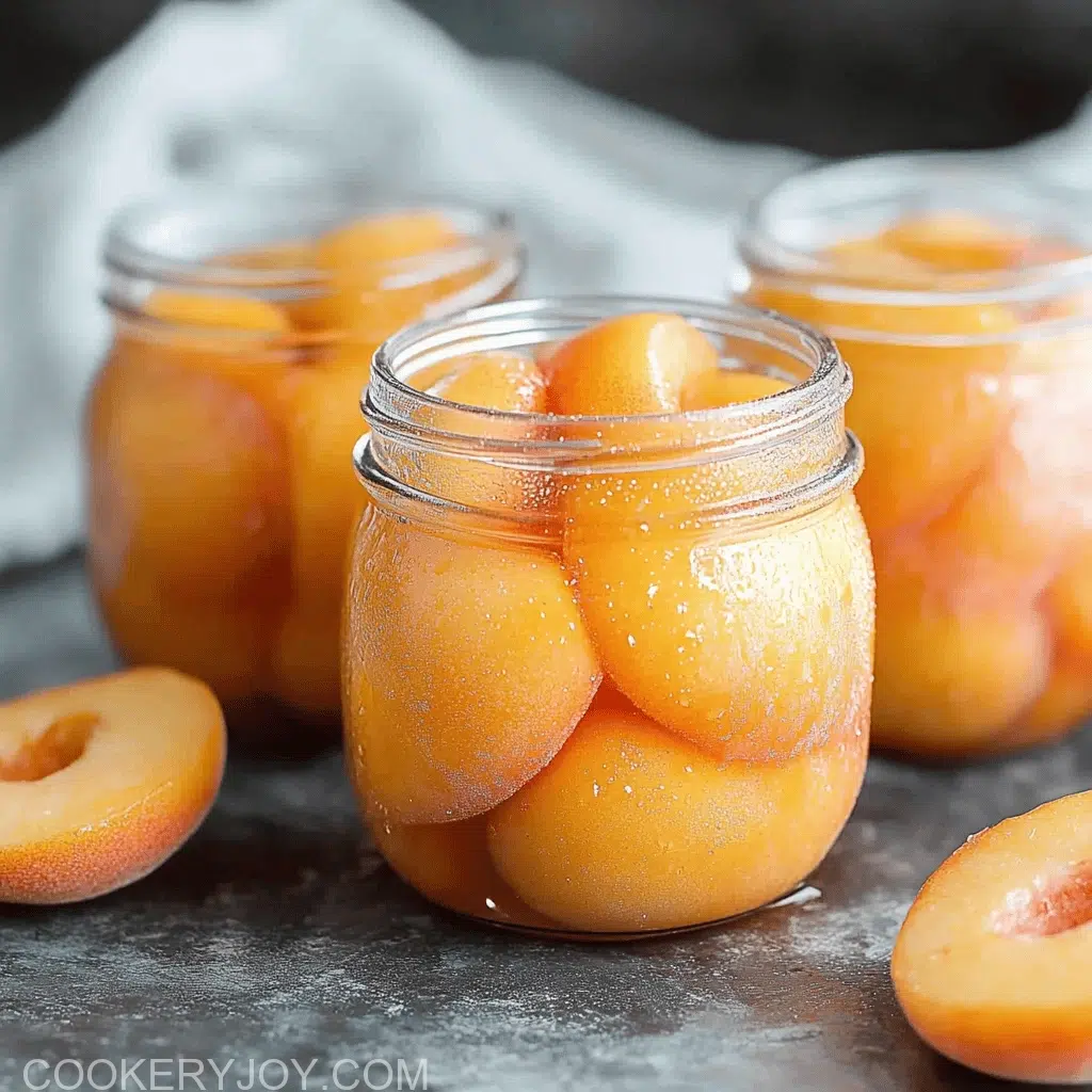 How to Can Peaches
