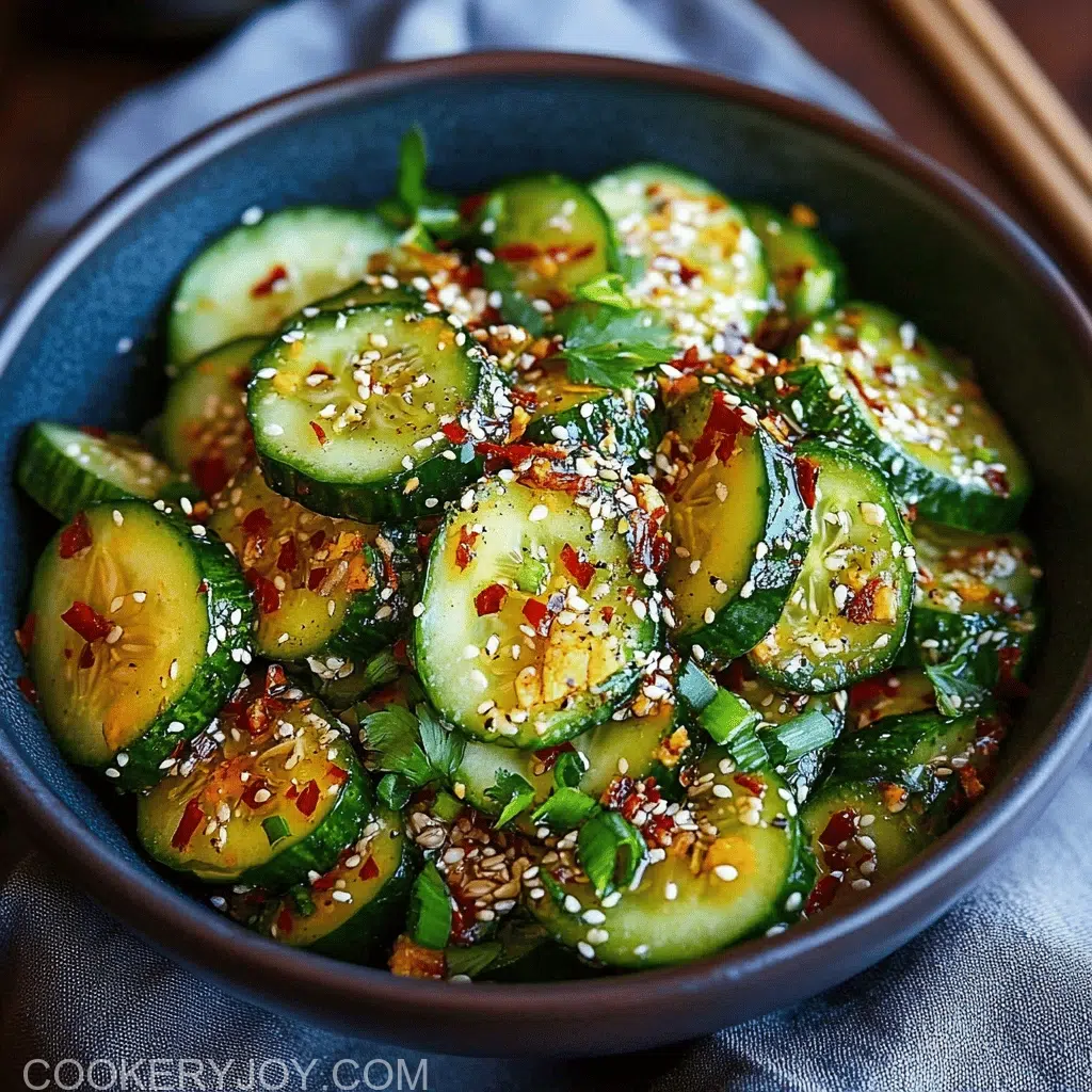 Korean Cucumber Salad