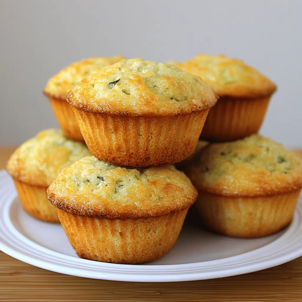 Lemon Zucchini Muffins