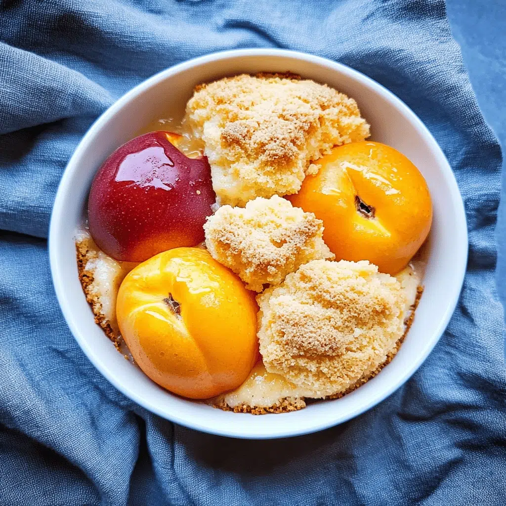 Nectarine Cobbler