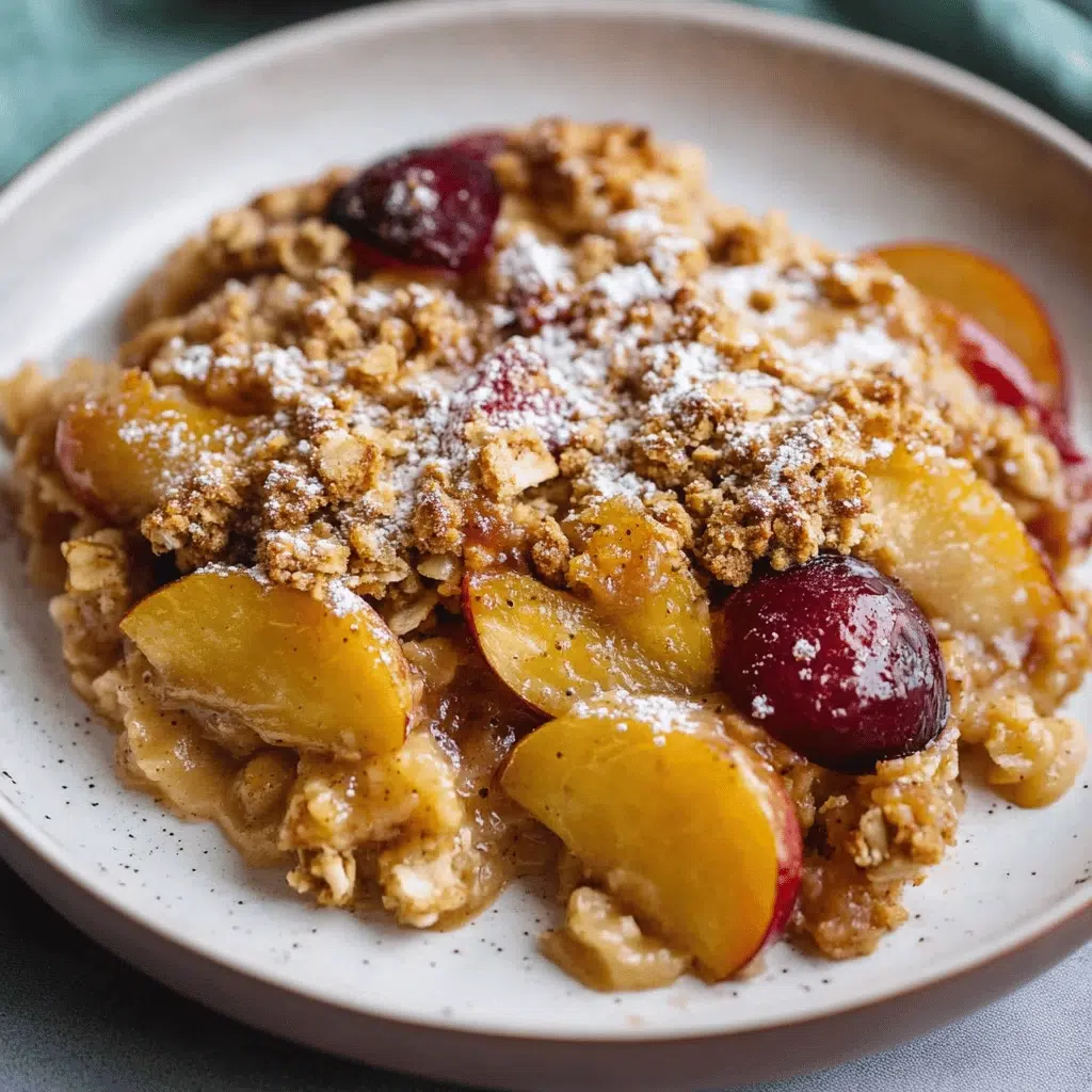 Nectarine Crumble Recipe
