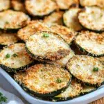 Parmesan Baked Zucchini Chips