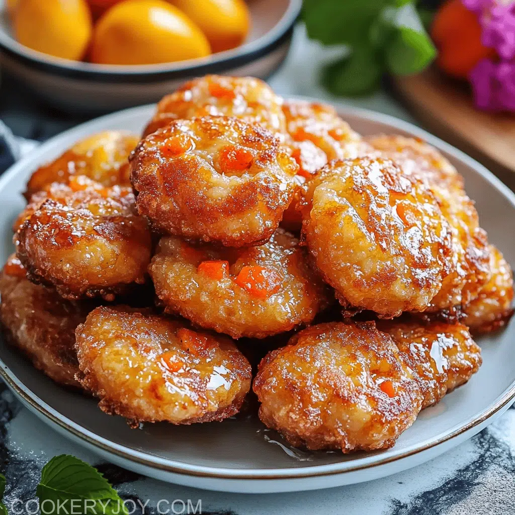 Peach Fritters