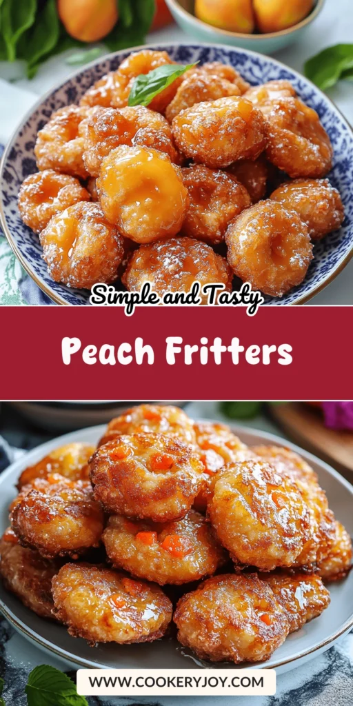 Peach Fritters