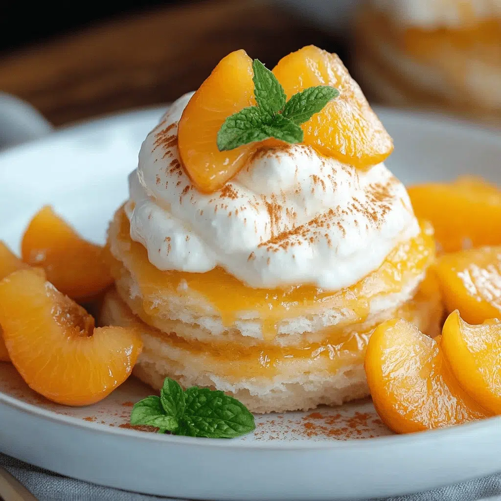 Peach Shortcake