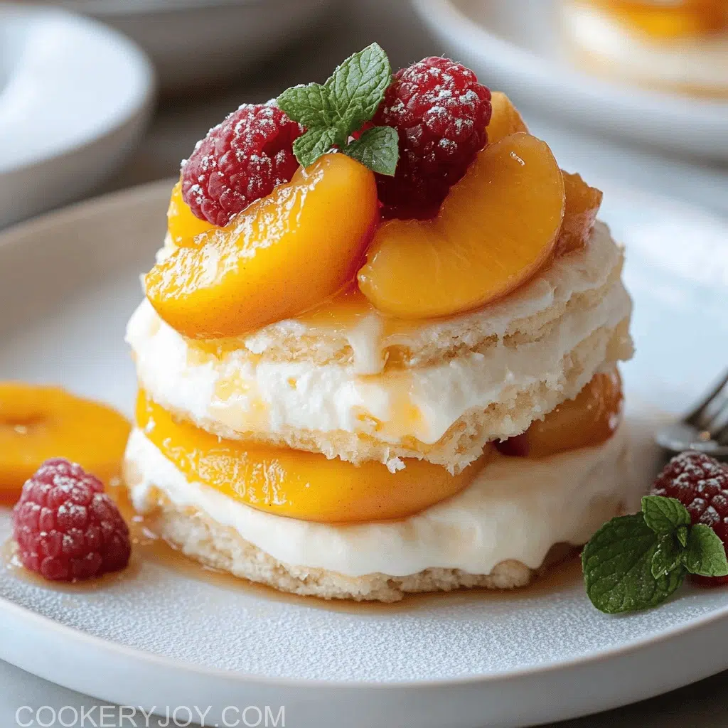 Peach Shortcake