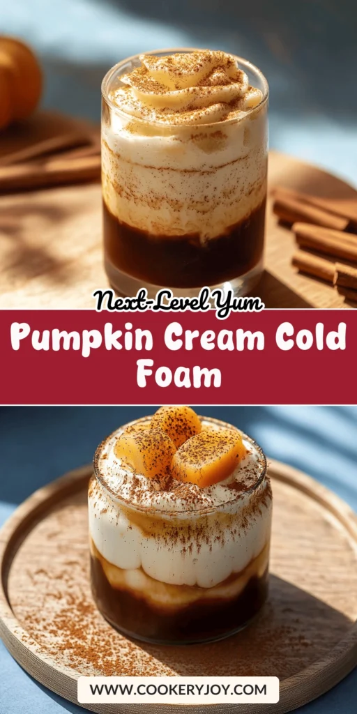 Pumpkin Cream Cold Foam
