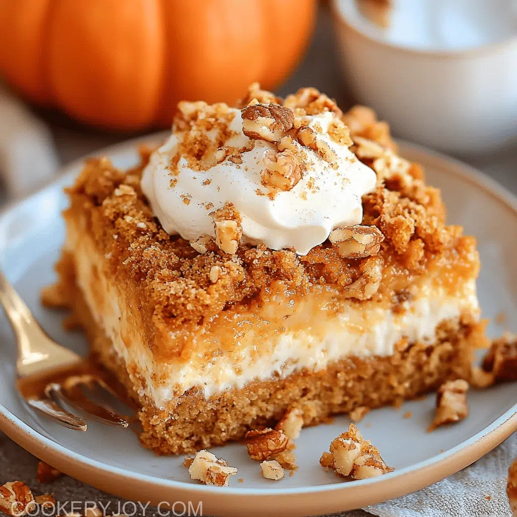 Pumpkin Crunch Cake