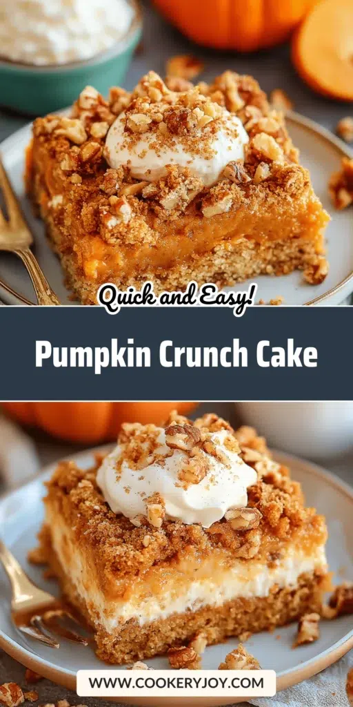 Pumpkin Crunch Cake