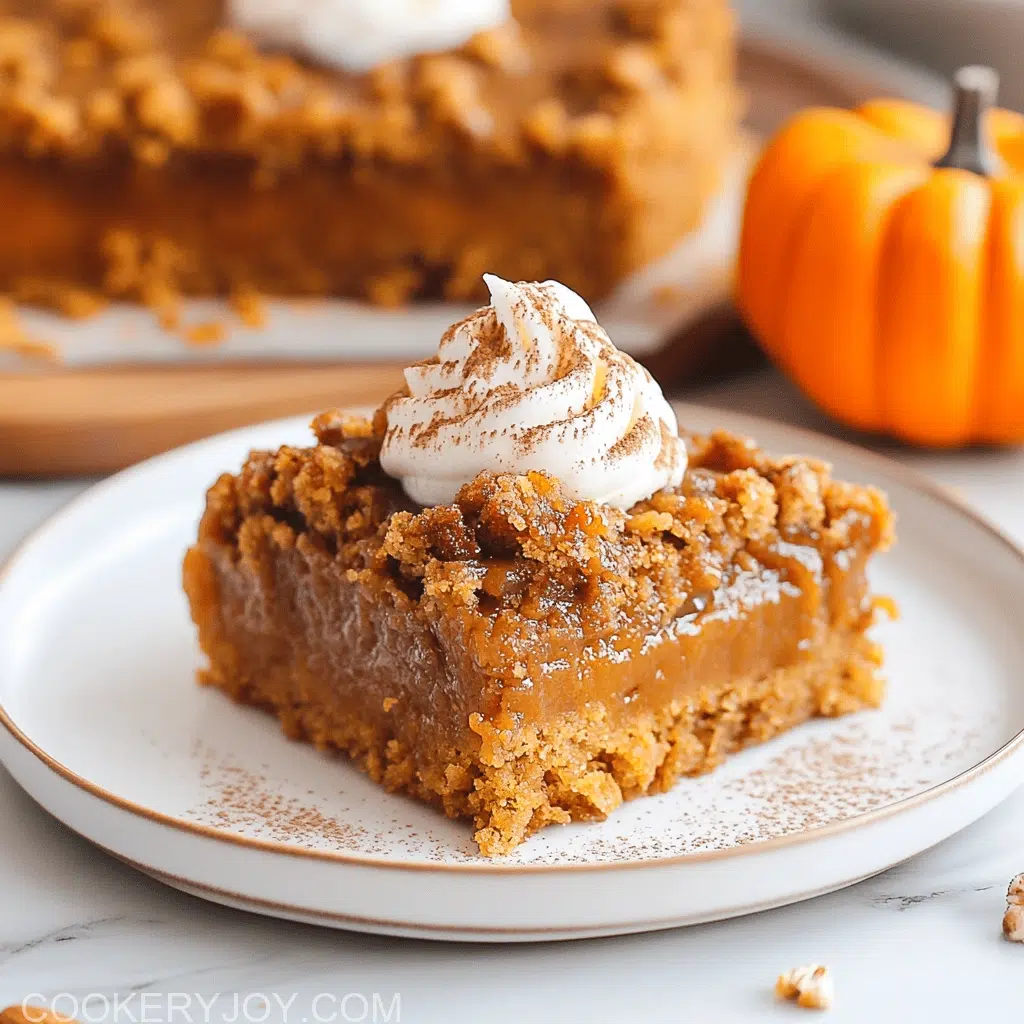 Pumpkin Dump Cake