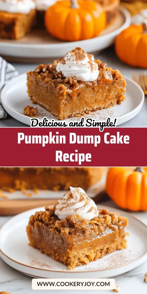 Pumpkin Dump Cake