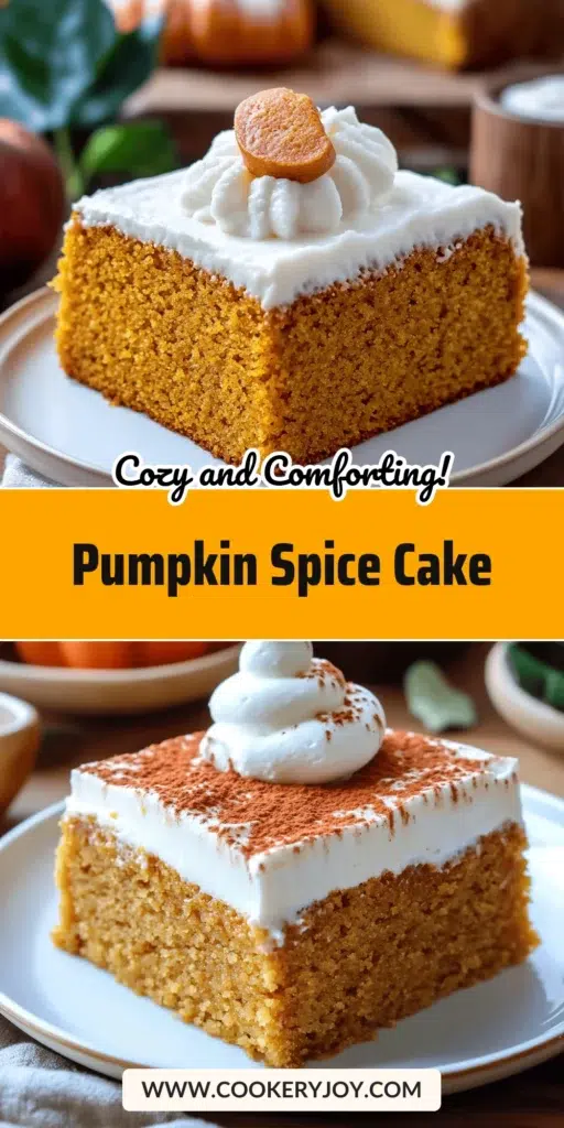 Pumpkin Spice Cake