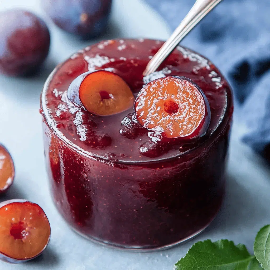 Spiced Plum Jam